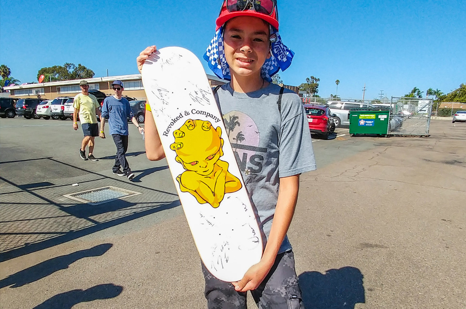 2019 Clash at Clairemont Grind for Life Raffle Winner