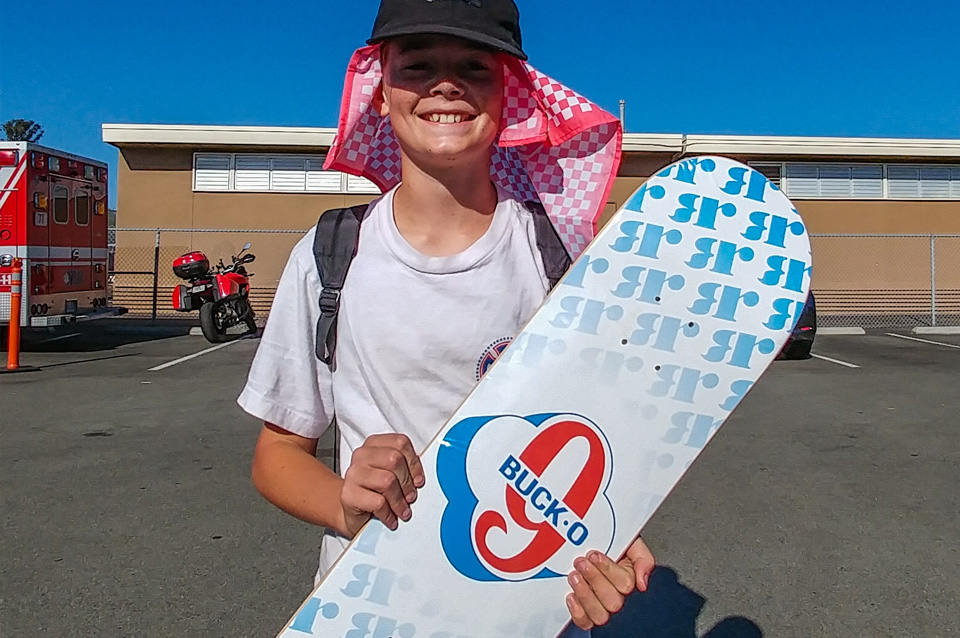 2019 Clash at Clairemont Grind for Life Raffle Winner