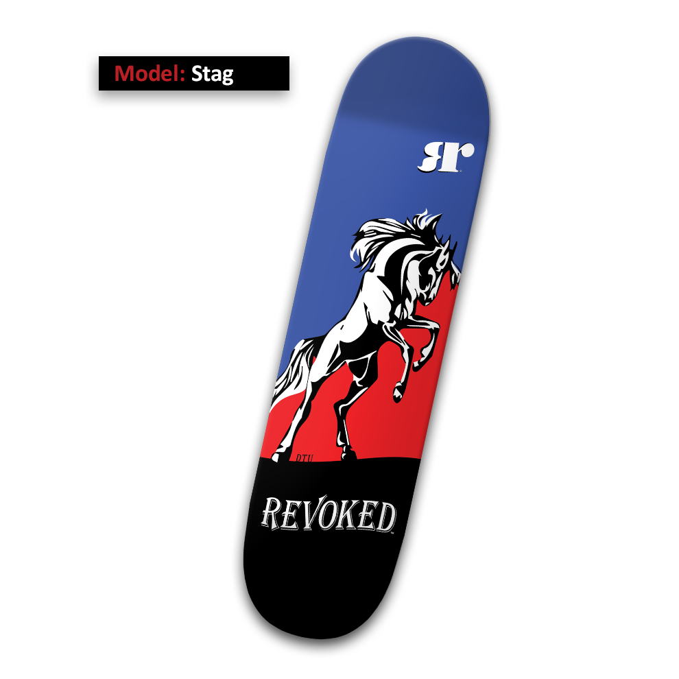 Revoked Stag Skateboard Deck