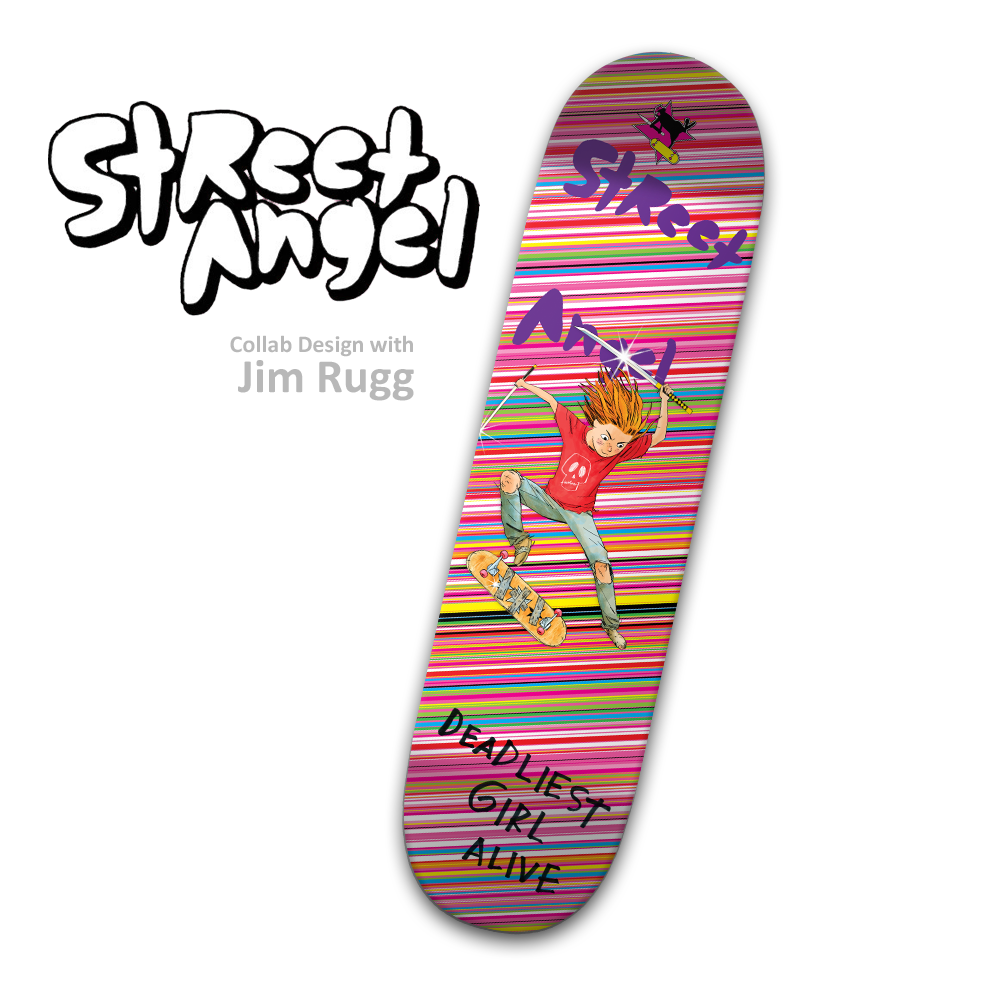 Street Angel Revoked Skateboard Deck